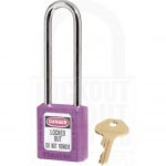 Master Lock 410LT Safety Padlock Purple Long Shackle
